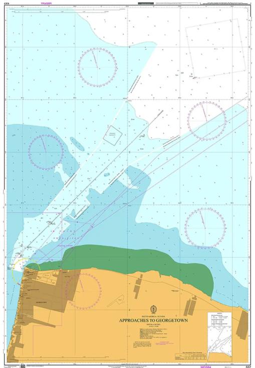 South America - Guyana, Approaches to Georgetown