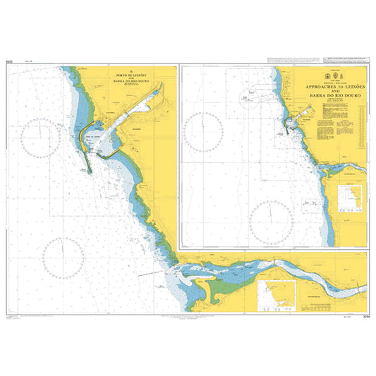Approaches to Leixoes and Barra do Rio Douro