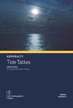 Tide Tables, Volume 3, Indian Ocean (including Tidal Stream Tables)