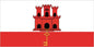 Gibraltar - Sewn 2 yard Flag  (with Inglefield Clips)