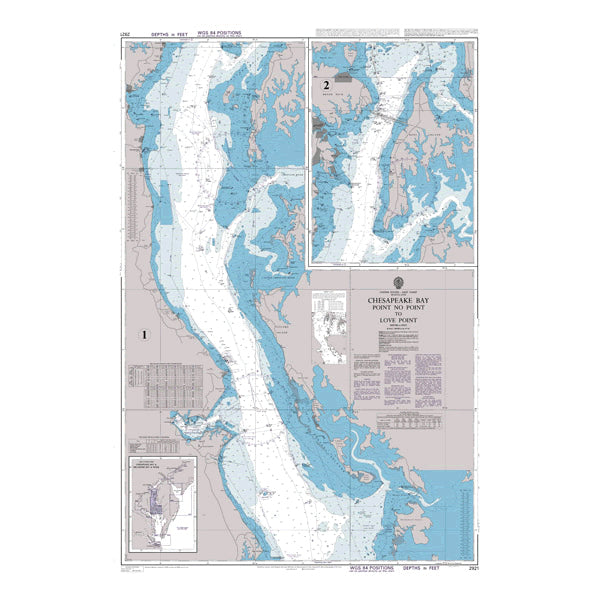 United States - East Coast, Maryland, Chesapeake Bay, Point No Point to Love Point