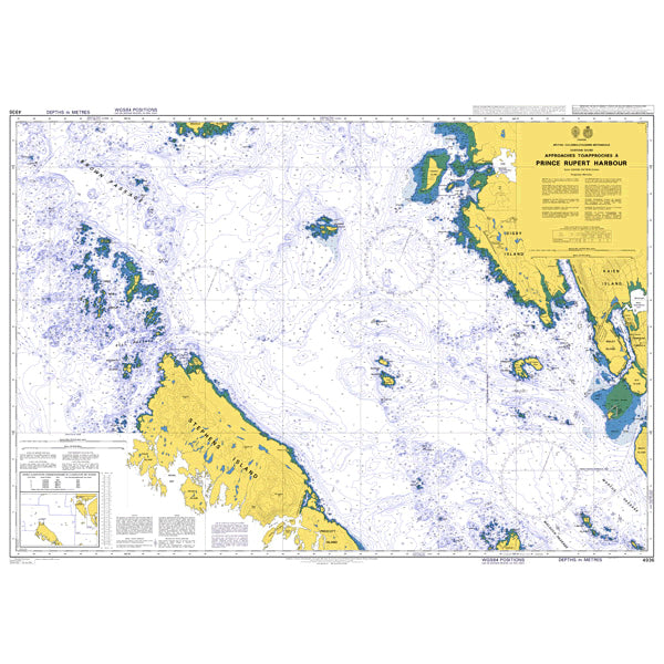 Canada, British Columbia/Colombie-Britannique, Chatham Sound, Approaches to/Approches à Prince Rupert Harbour