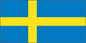 Sweden - Printed 1 yard Flag