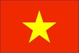 Vietnam - Printed 0.75 yard flag