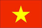 Vietnam - Printed 0.75 yard flag
