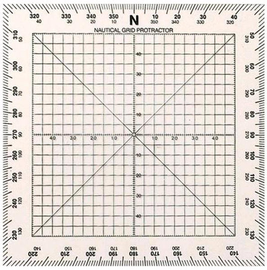 Portland Navigational Protractor (250mm)