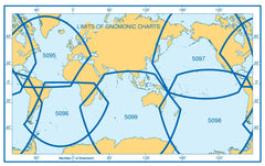 A Gnomonic Planning Chart for Great Circle Sailing, Indian and Southern Oceans