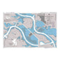 United States - Gulf of Mexico, Texas, Houston Ship Channel Morgans Point to Carpenters Bayou