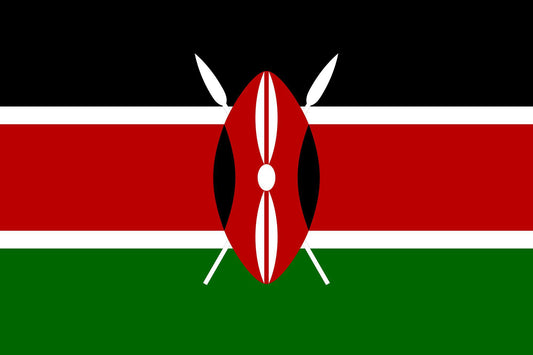 Kenya - Sewn 2.5 yard Flag