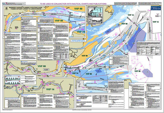 River Thames Passage Planning Chart