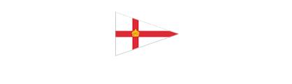 Royal Yacht Squadron - Sewn Broad Pennant (120cm x 77cm) Flag