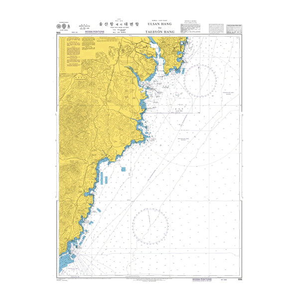 Korea - East Coast, Ulsan Hang to Daebyeon Hang