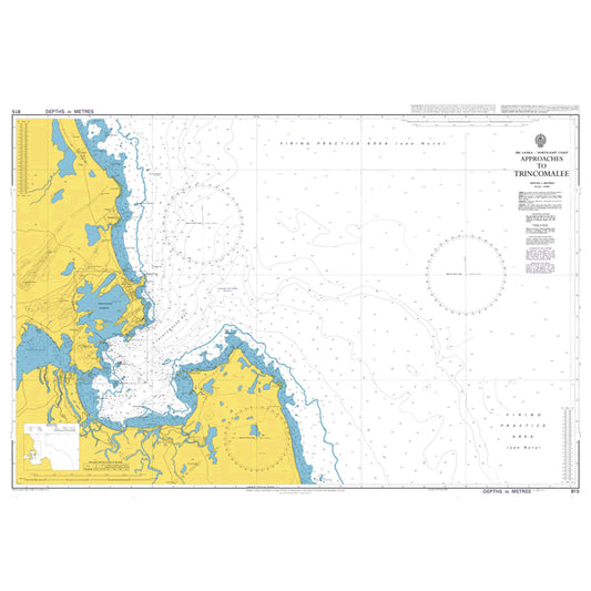 Sri Lanka - North-East Coast, Approaches to Trincomalee