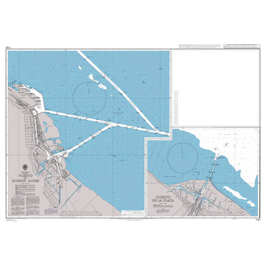 Argentina, Rίo de La Plata, Puerto de Buenos Aires and Puerto La Plata