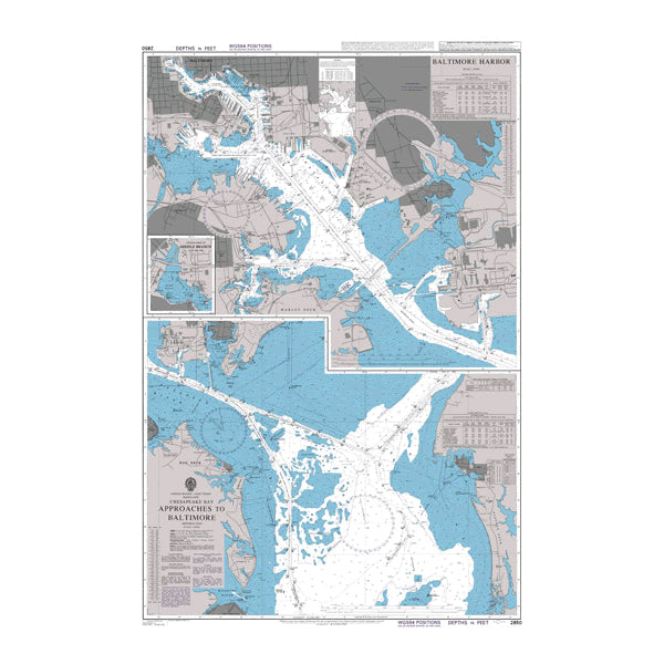United States - East Coast, Maryland, Chesapeake Bay, Approaches to Baltimore