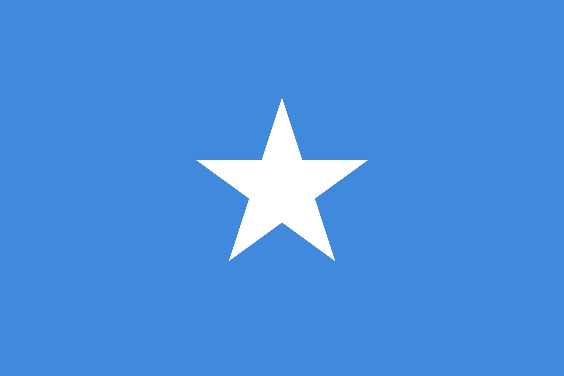 Somalia - Printed 1 yard Flag