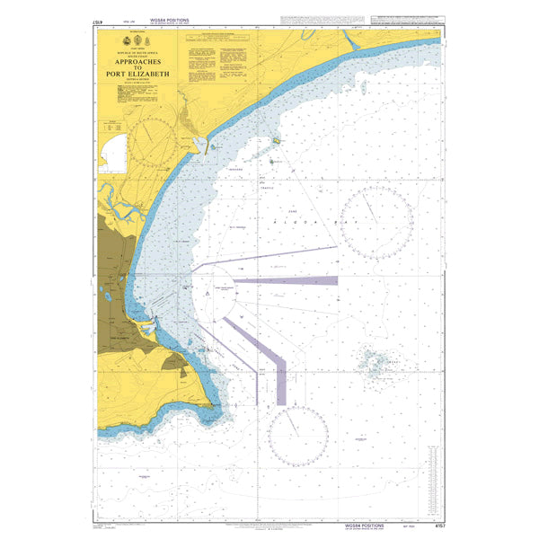 Republic of South Africa, South Coast, Approaches to Port Elizabeth.