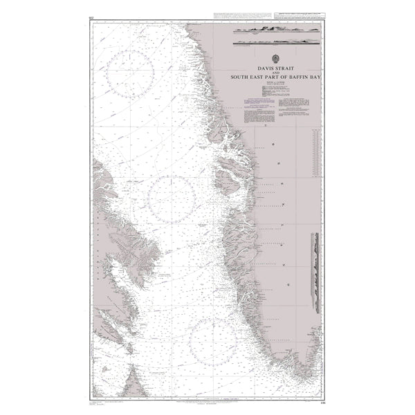 Davis Strait and South East part of Baffin Bay