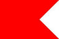 Code B - Printed 30 x 24cm Flag
