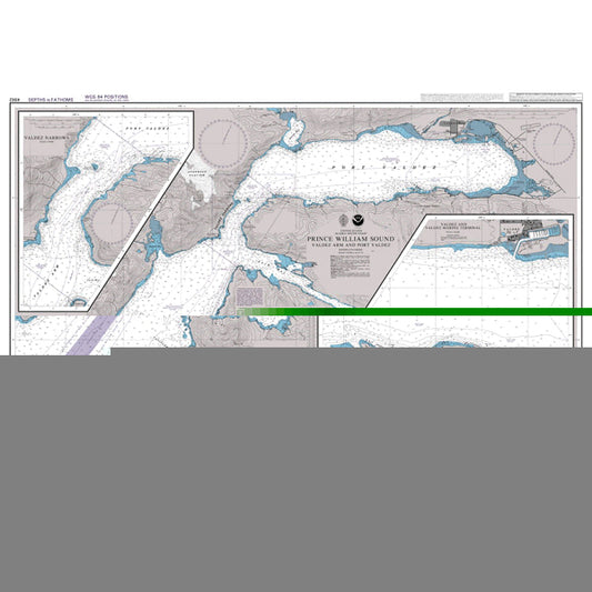 United States, Alaska – South Coast, Prince William Sound, Valdez Arm and Port Valdez