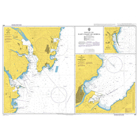 Ports on the East Coast of Korea