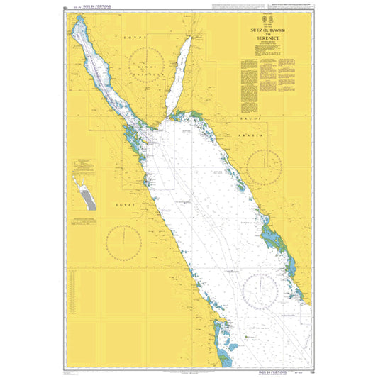Red Sea, Suez (As Suways) to Berenice (Barnīs)