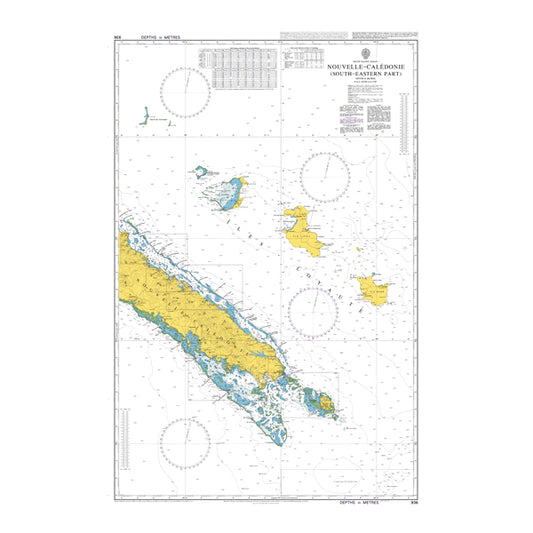 South Pacific Ocean, Nouvelle-Calédonie (South-Eastern Part)