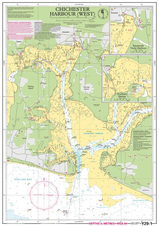 Y29 Chichester Harbour (Imray Chart)