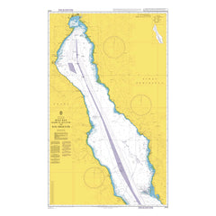 Red Sea - Egypt, Gulf of Suez, Suez Bay (Baḩr Al Qulzum) to Ra's Sharātīb