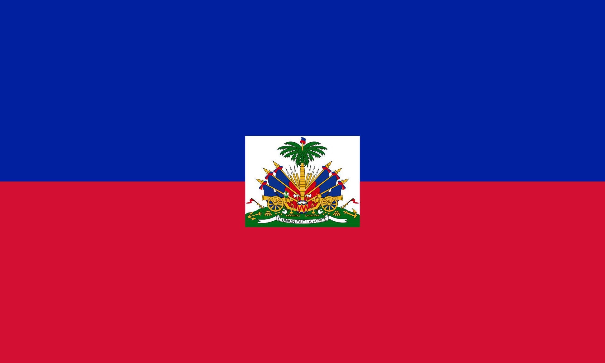 Haiti - Sewn 2 yard Flag