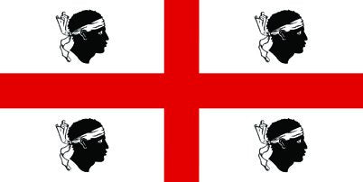 Sardinia - Printed 1 yard Flag