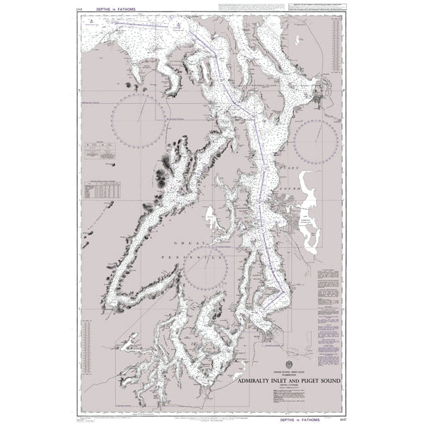 Admiralty Inlet and Puget Sound