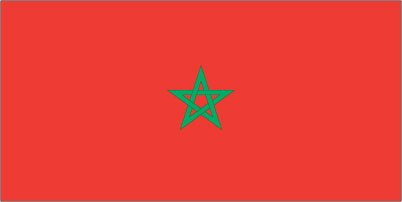 Morocco - Sewn 1.5 yard Flag