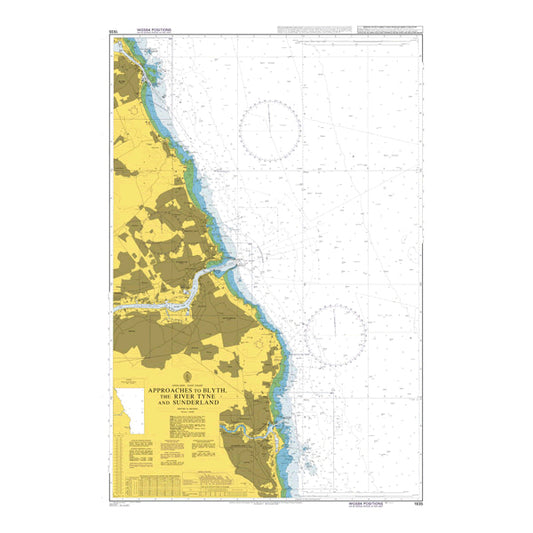 England - East Coast, Approaches to Blyth, the River Tyne and Sunderland