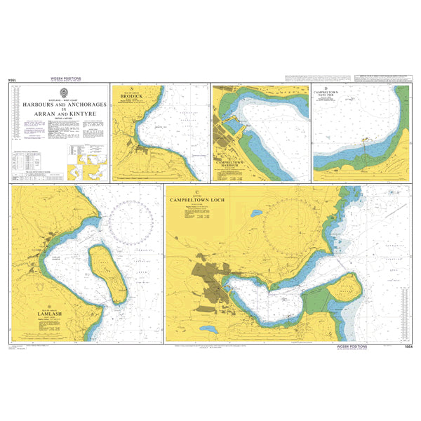Scotland - West Coast, Harbours and Anchorages in Arran and Kintyre