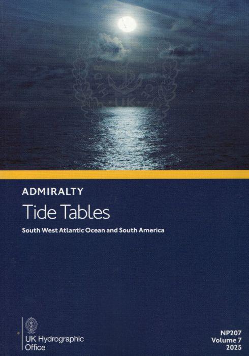 ADMIRALTY Tide Table, Volume 7. South West Atlantic Ocean and South America