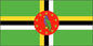 Dominica - Sewn 1.25 yard Flag
