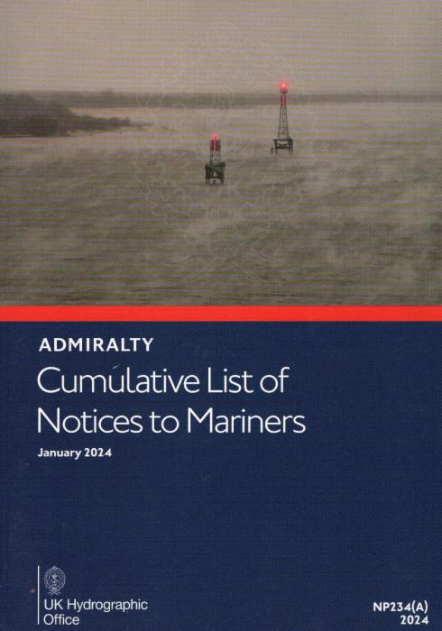 Cumulative List of Notices to Mariners - January 2024