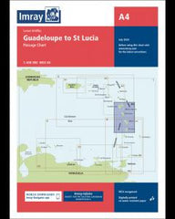 Chart A4 - Guadeloupe to St Lucia