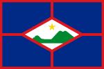 St Eustatius - Printed 1 yard Flag