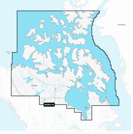 NSUS011R - Regular Garmin Navionics Plus - Canada, North