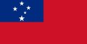 Samoa - Printed 1 yard Flag