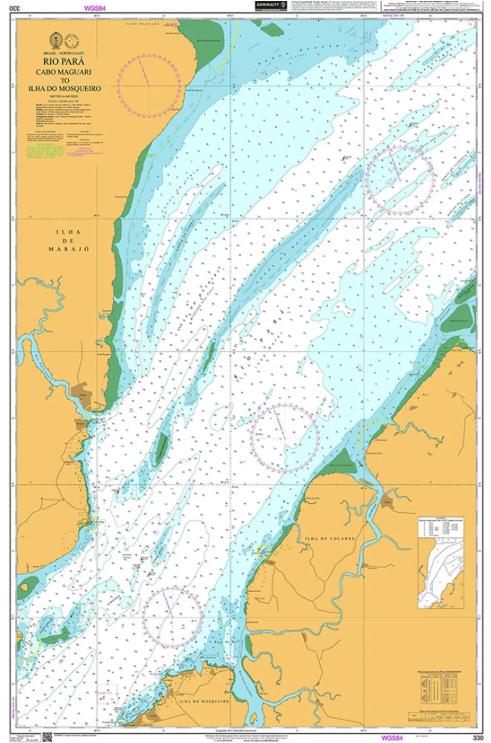 Brazil - North Coast, Rio Pará, Cabo Maguari to Ilha do Mosqueiro