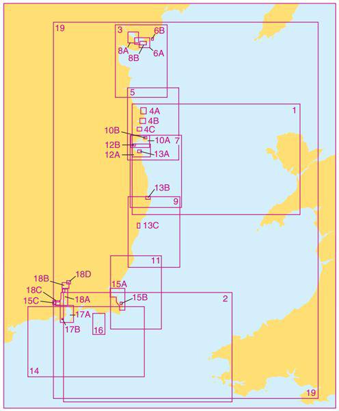 Small Craft Charts - Dublin to Anglesey