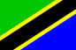 Tanzania - Sewn 2.5 yard Flag