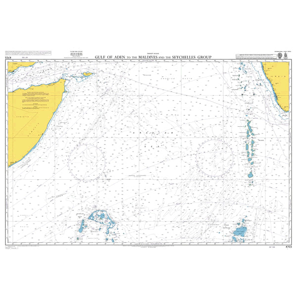 Indian Ocean, Gulf of Aden to the Maldives and the Seychelles Group