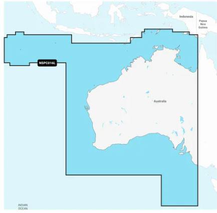 PC016L - Regular Garmin Navionics Plus - Australia, West & Central