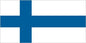 Finland - Printed 1 yard Flag