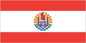 French Polynesia - Sewn 1.5 yard Flag