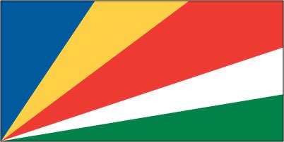 Seychelles - Sewn 1 yard Flag
